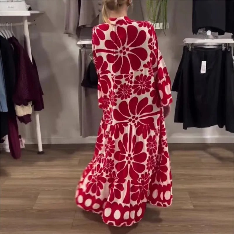 Elegant Embroidered Vintage Court Dress
