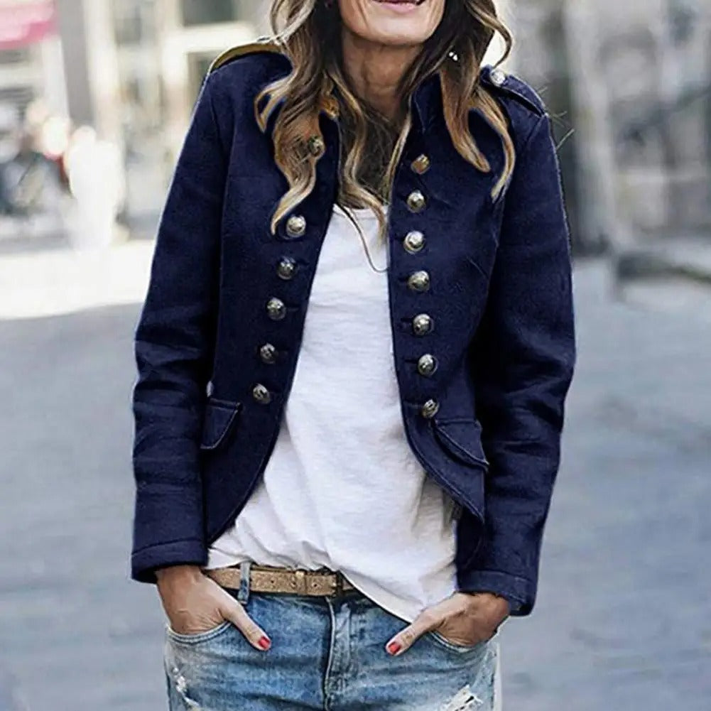 Frost Chic Retro Coat