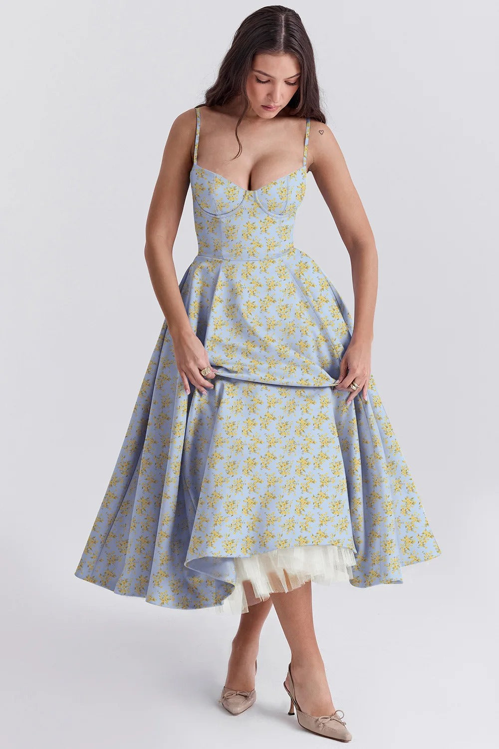 Romantic Bloom Princess Dress