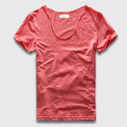 Swag V-Neck Hip Hop Tee for Men
