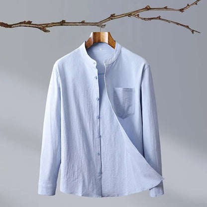 Cotton Linen Travel Shirt