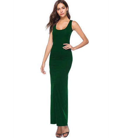 Sleek Essentials Maxi Dress