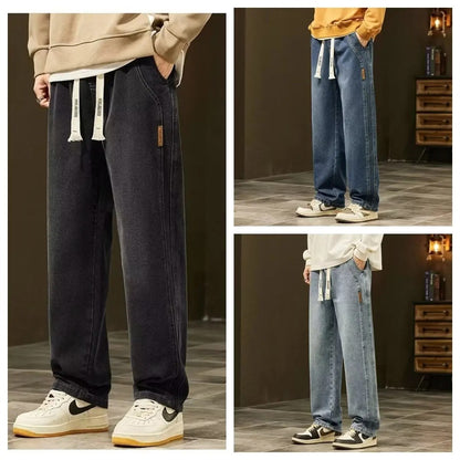 Letter Print Jeans