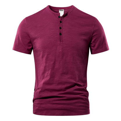 Stylish Henry Neck T-Shirt