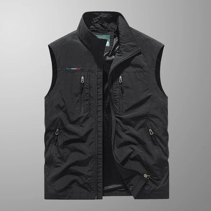 Multi-pocket Mesh Vest