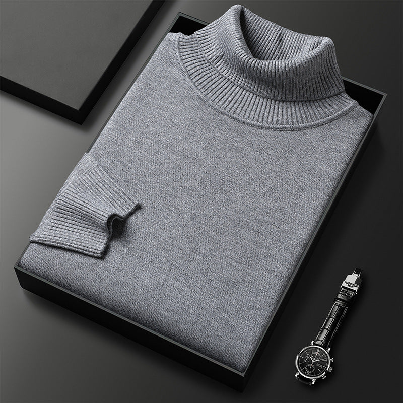 Mens Turtleneck Pullover Sweater