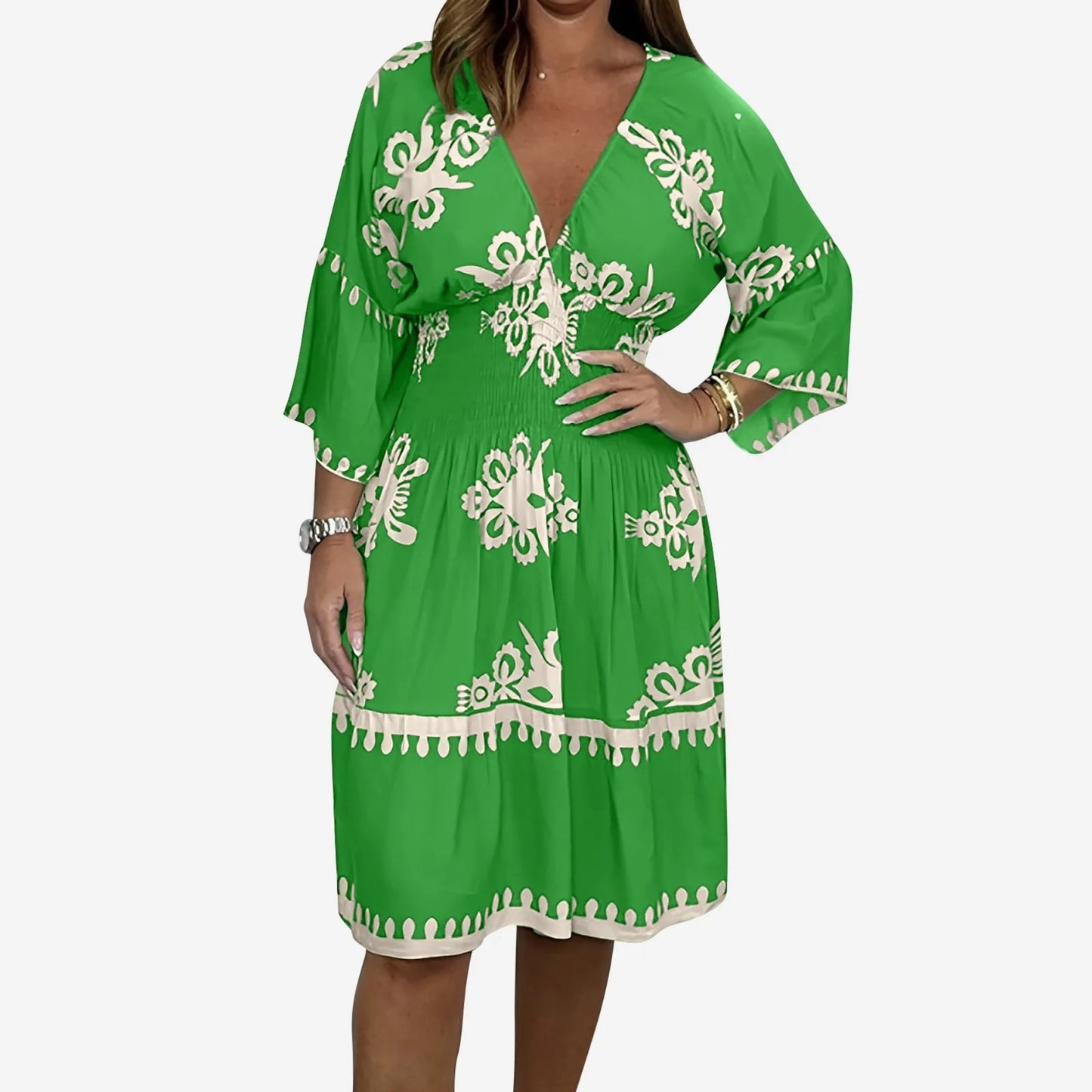 Floral Flare Boho Tunic