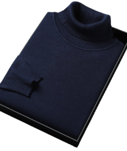 Mens Turtleneck Pullover Sweater