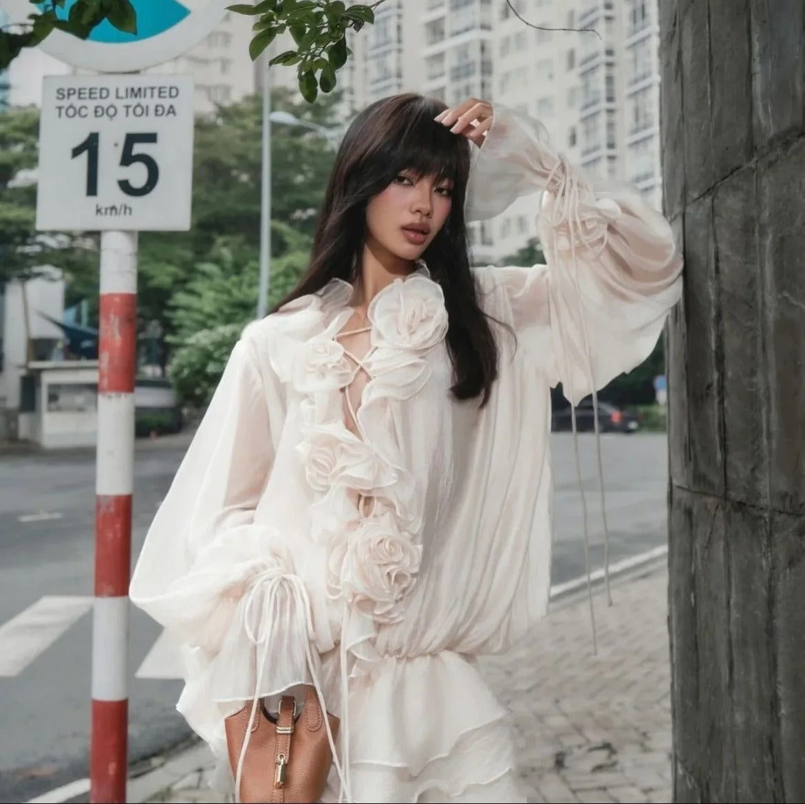 Women's Casual Ruffle Mini Dress