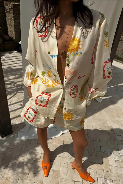 Goddess Glow Two-Piece Summer Set