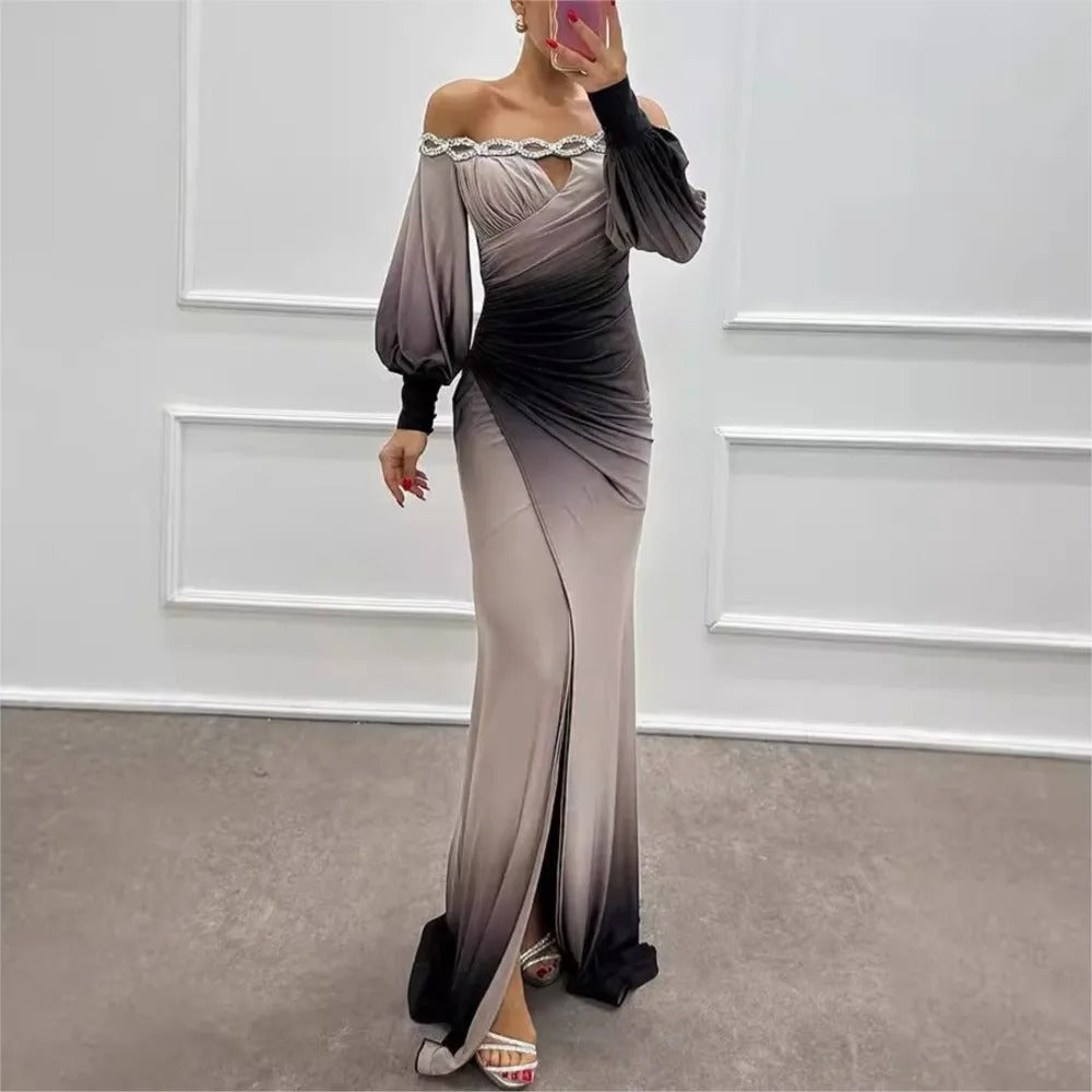 Starlit Muse One-Shoulder Dress