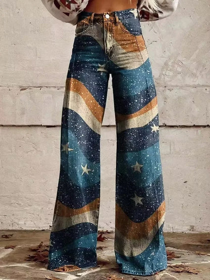 Chic Wide-Leg Cargo Pants