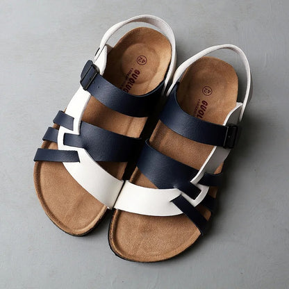 Roman Style Leather Strap Sandals