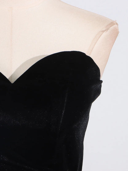 Elegant Spliced Evening Dress