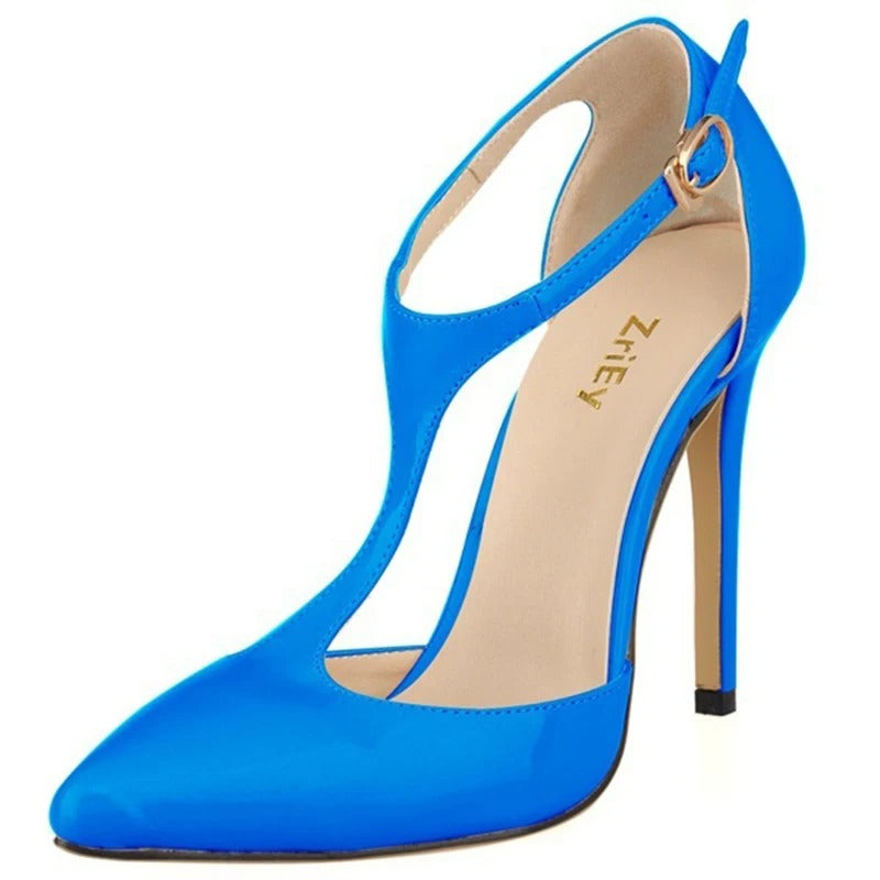 Crimson Grace T-Strap Heels