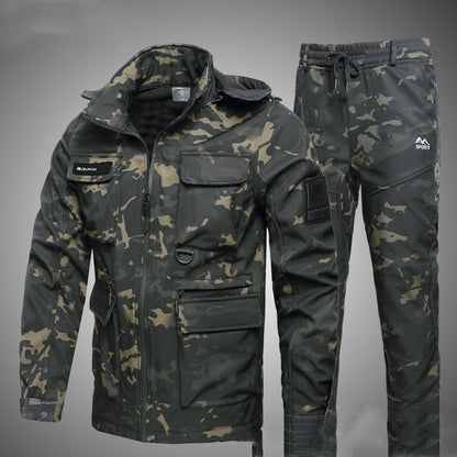 Men's Warm Camouflage Clothing