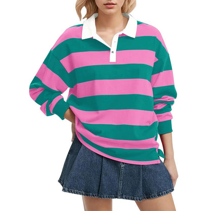 Color-Block Oversized Pullover