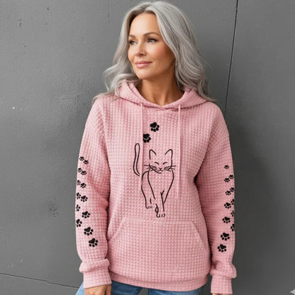 Women’s New Waffle Hooded Sweatshirt