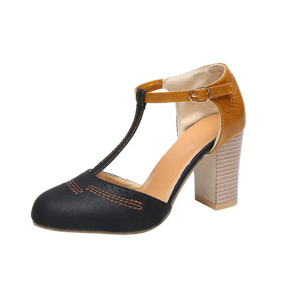 Luxury T-Tied Platform Wedding Pumps