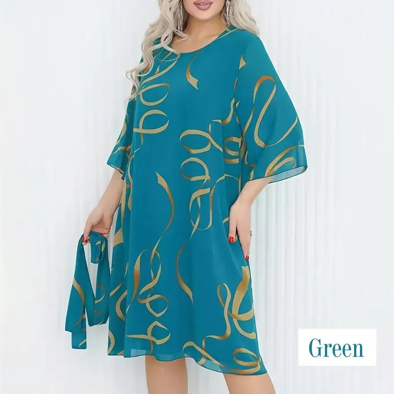 Printed Casual Summer Dress