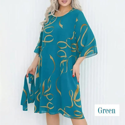 Printed Casual Summer Dress