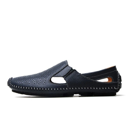 UrbanDrive Leather Mules