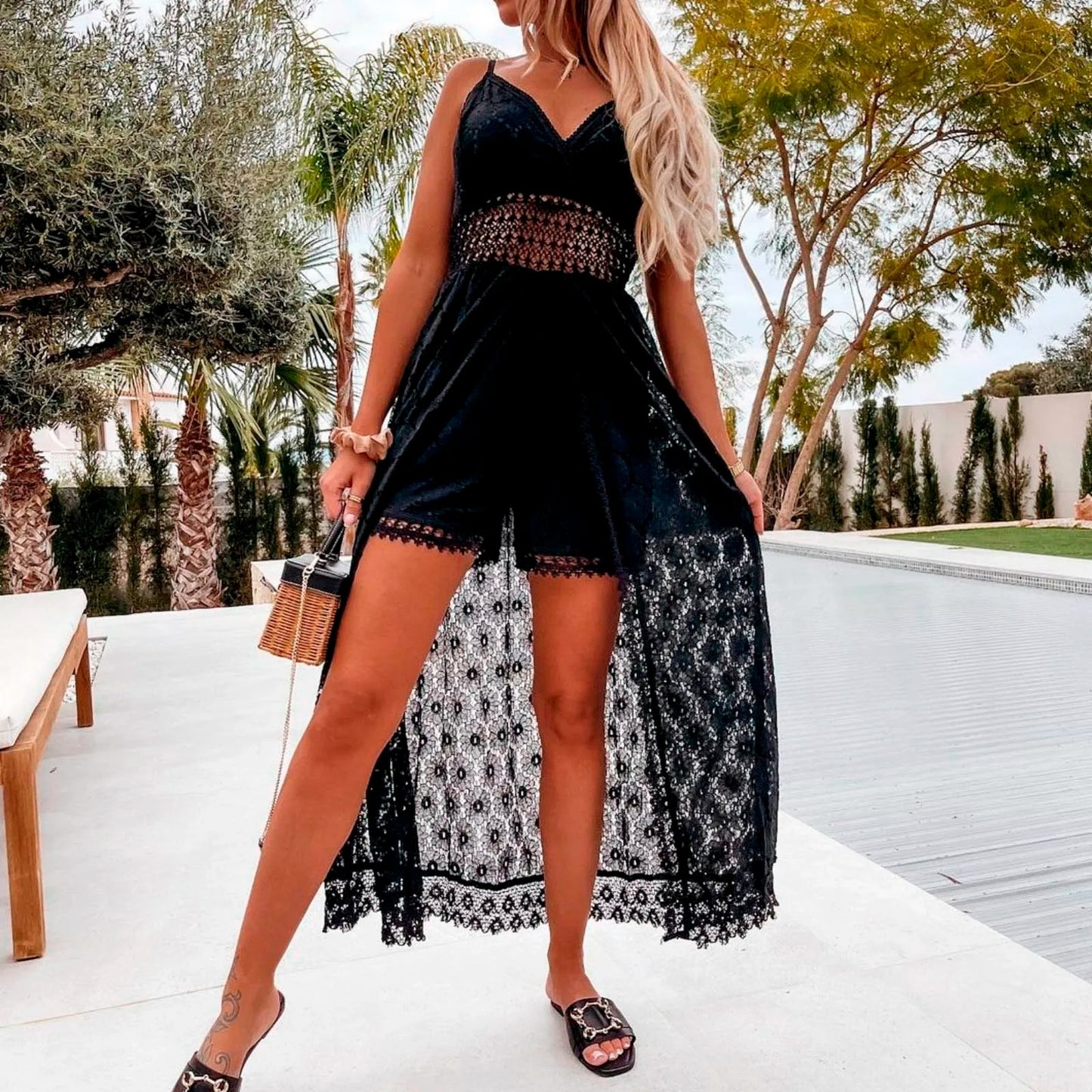 Lace Luxe Women's Summer Jumpsuit