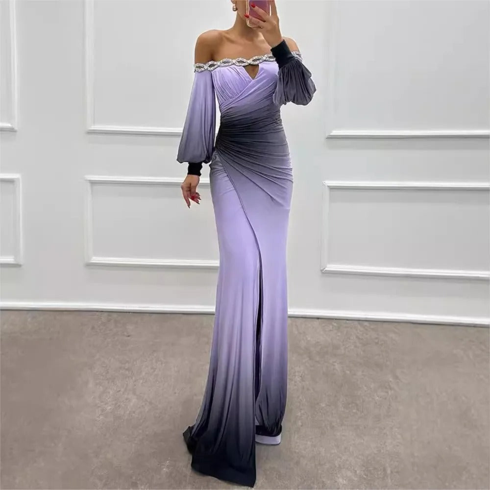 Starlit Muse One-Shoulder Dress