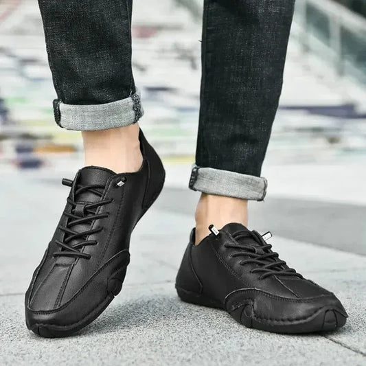 Business Casual Leather Loafers