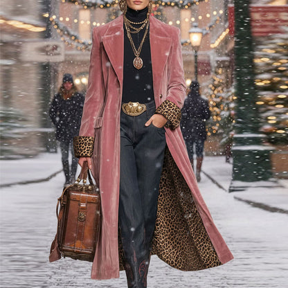 Women's Patchwork Lace Gold Coat Wear