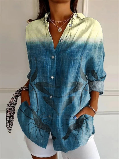 Women's Printed Art Shirt