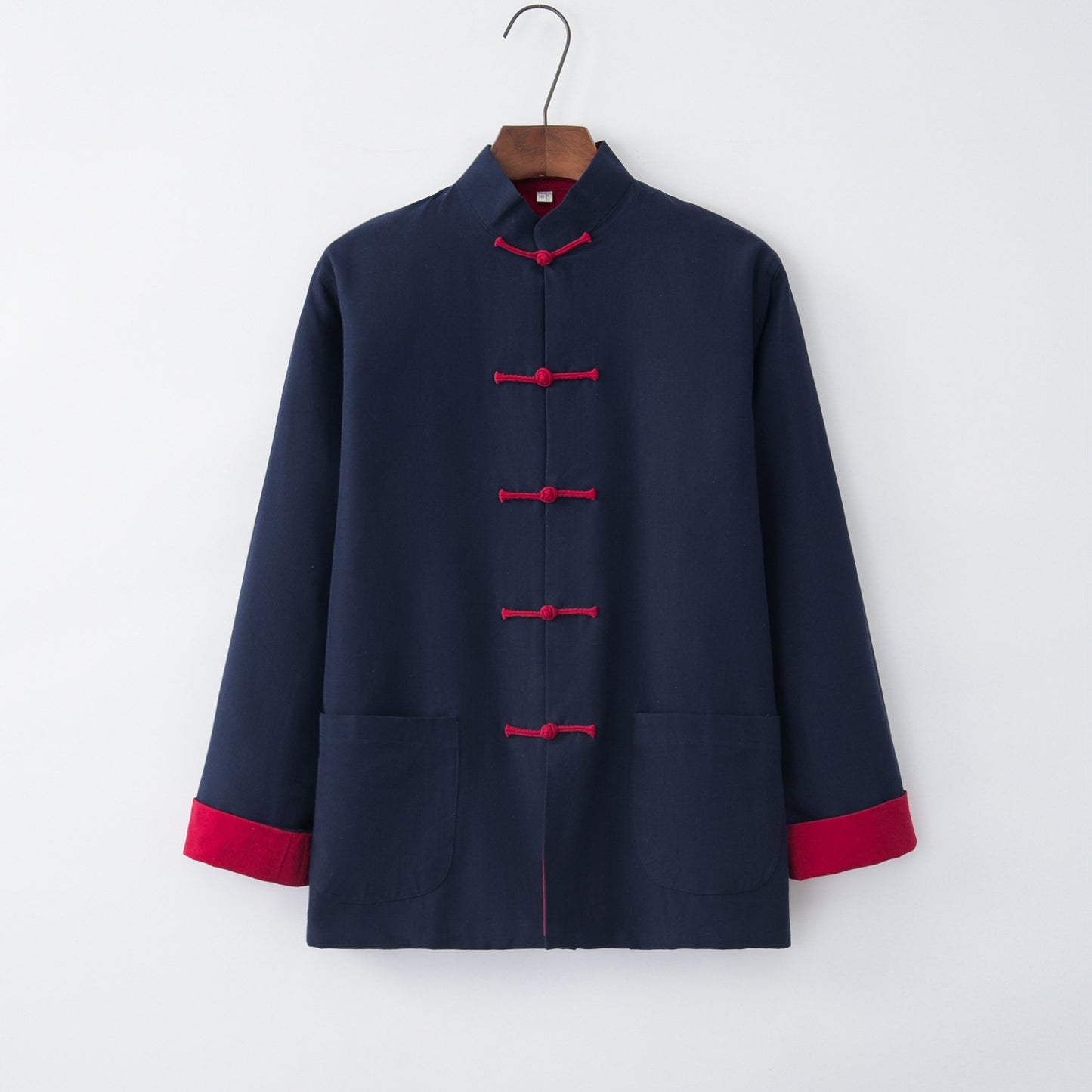 Elegant Hanfu Lay Buddhist Winter Shirt Coat