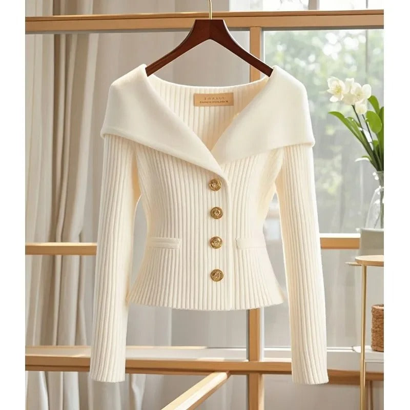 High-Quality Knitted Cardigan Sweater