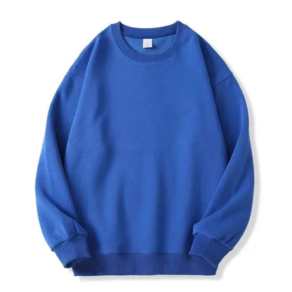 Casual Loose Fit Round Neck Sweatshirt
