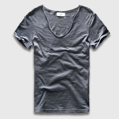 Swag V-Neck Hip Hop Tee for Men