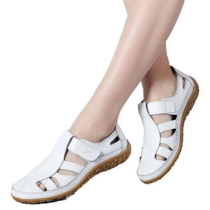 Buruijing Soft Leather Summer Sandals