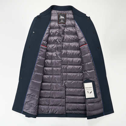 Warm Leisure Turn-Down Collar Cold-Proof Coat