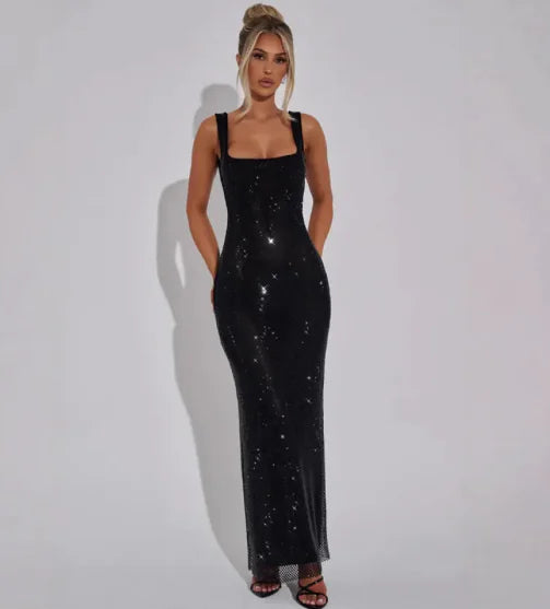 Rianna Sequin Dress