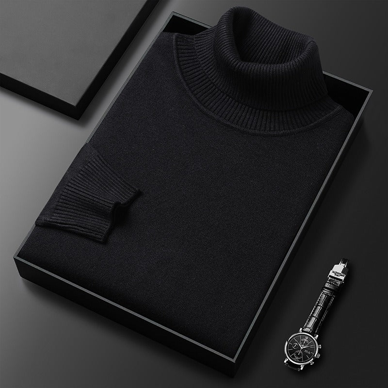Mens Turtleneck Pullover Sweater