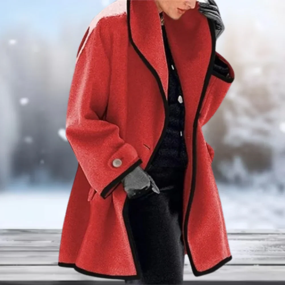 Women’s Casual Wool Blend Coat