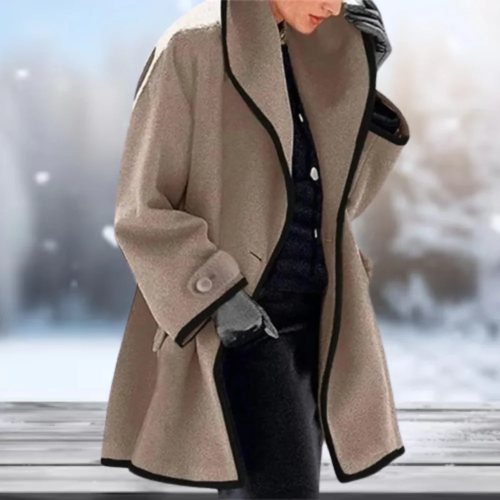 Women’s Casual Wool Blend Coat