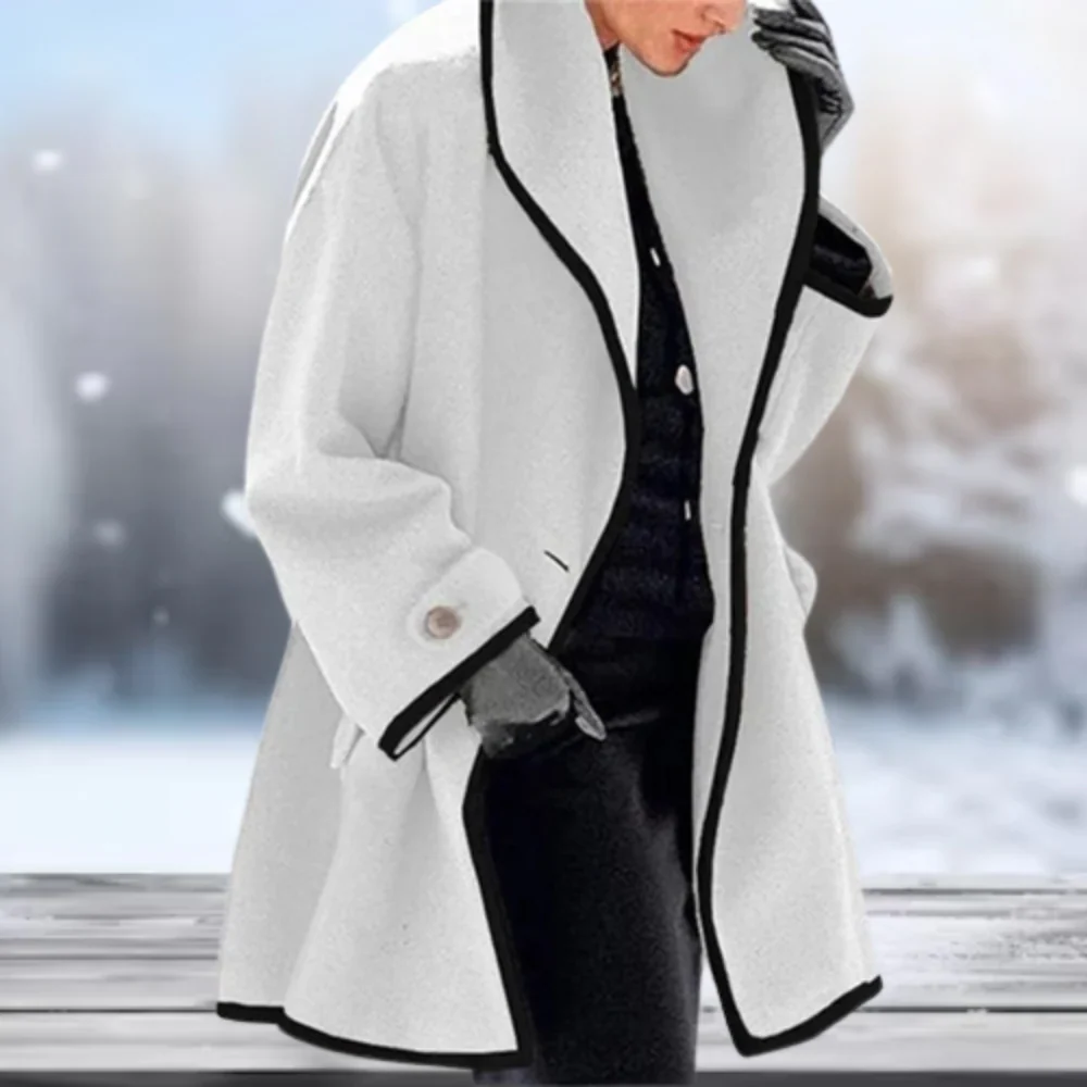 Women’s Casual Wool Blend Coat